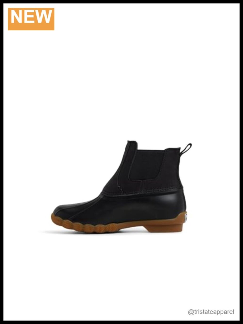 Waterproof Chelsea Duck Boot, Thermal Lined Slip-On Winter Boot